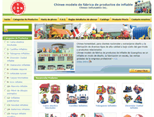 Tablet Screenshot of inflables.china-inflatable.com