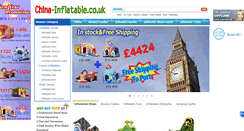 Desktop Screenshot of china-inflatable.co.uk