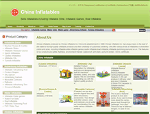Tablet Screenshot of inflatable.china-inflatable.com