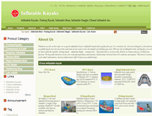 Tablet Screenshot of kayak.china-inflatable.com